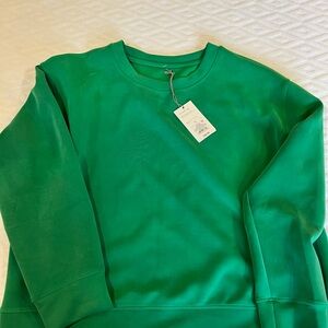 BNWT a new day sandwash sweatshirt green Large